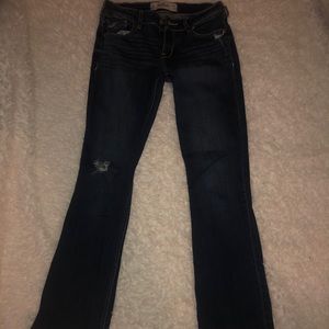 Hollister stretch low rise boot jeans